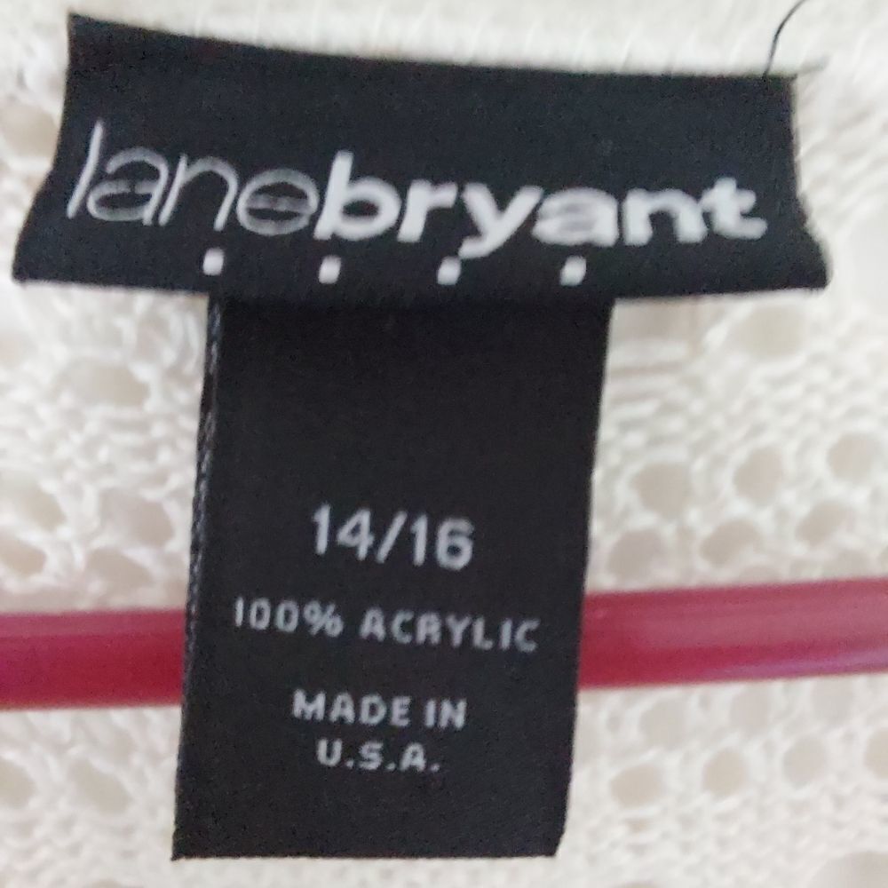 LANE Bryant knitted short sleeve sweater - Picture 5 of 7